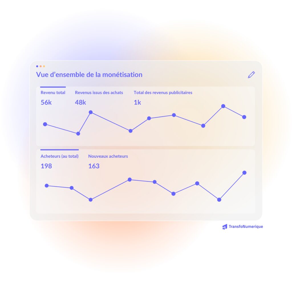 illustration rapport google analytics monétisation